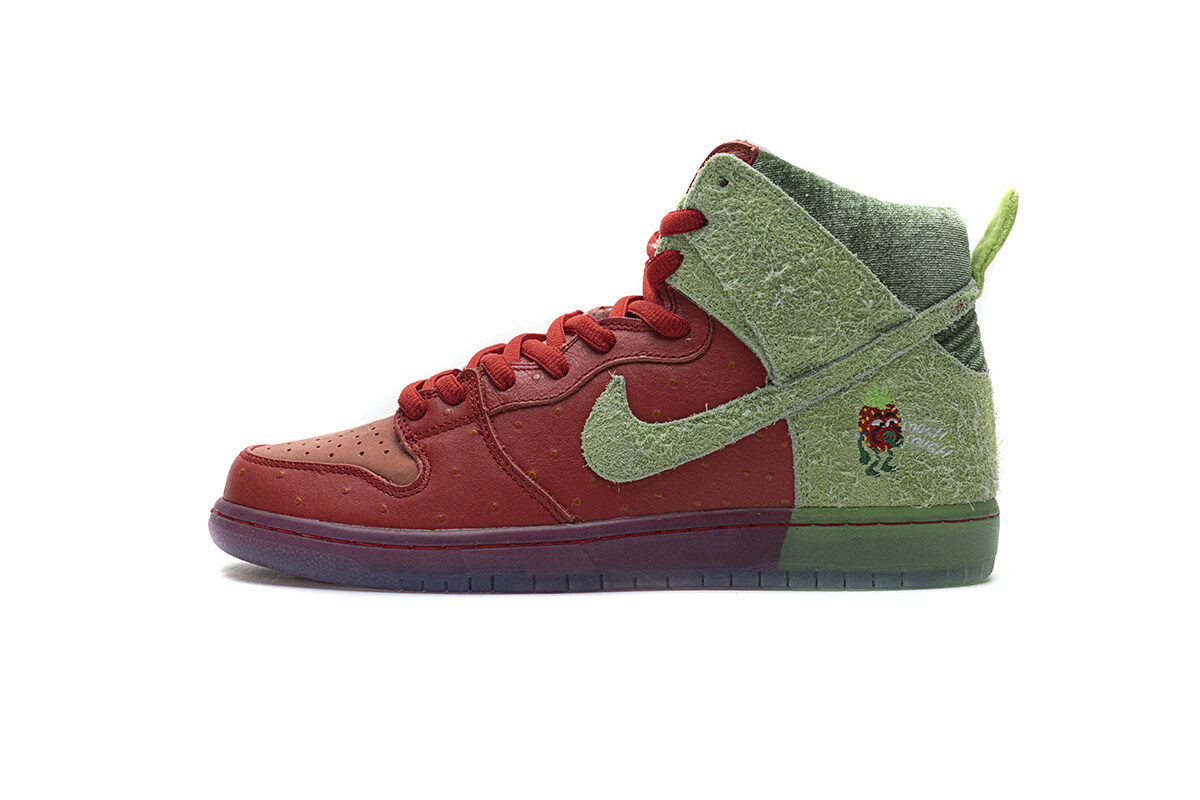 Nike SB Dunk High Strawberry Cough CW7093-600