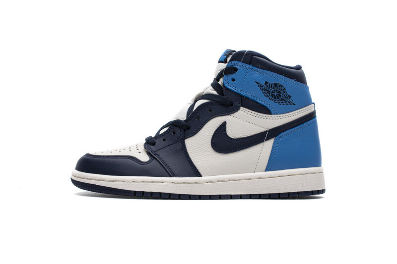 Air Jordan 1 Retro High Obsidian UNC 555088-140