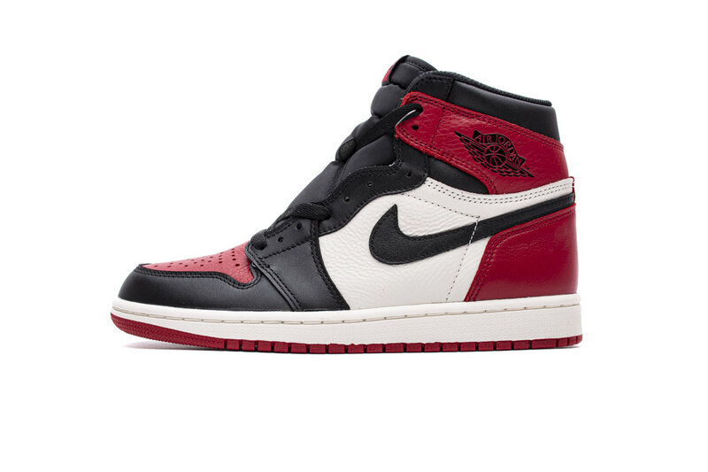 Air Jordan 1 Retro High Bred Toe 555088-610