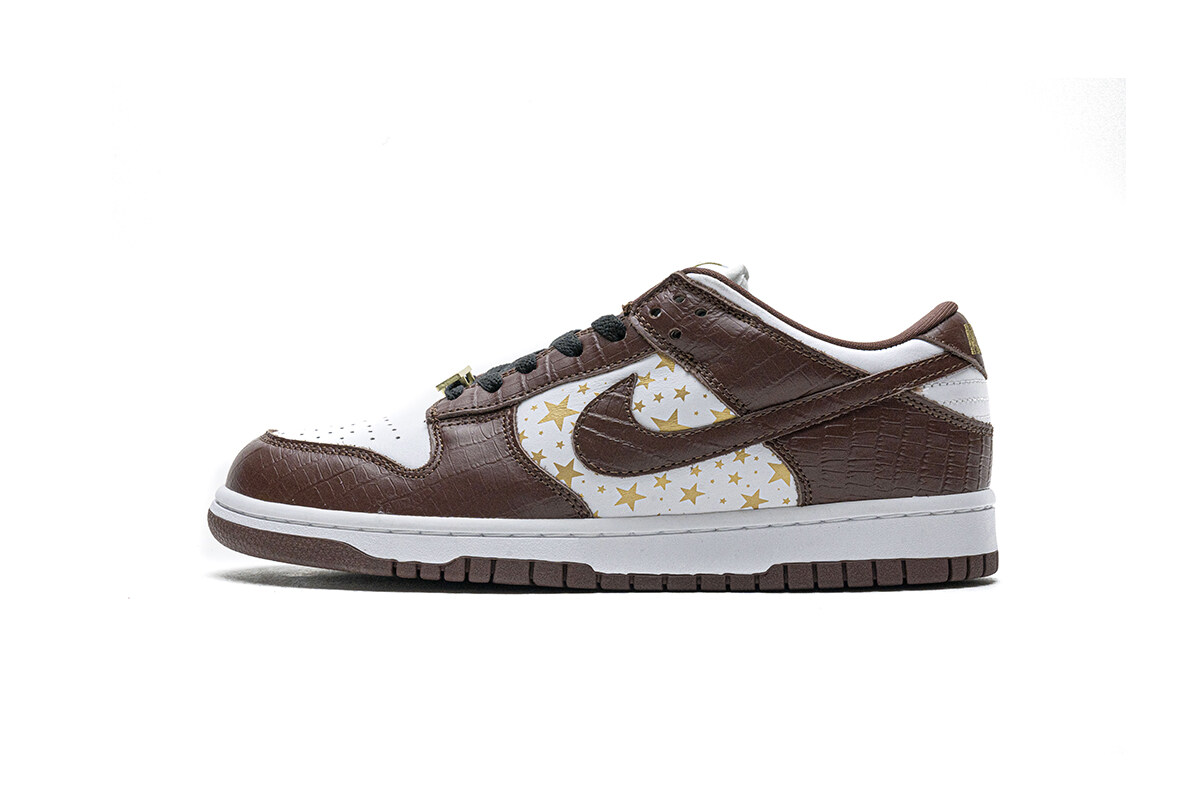 Nike SB Dunk Low Supreme Stars Barkroot Brown (2021) DH3228-103