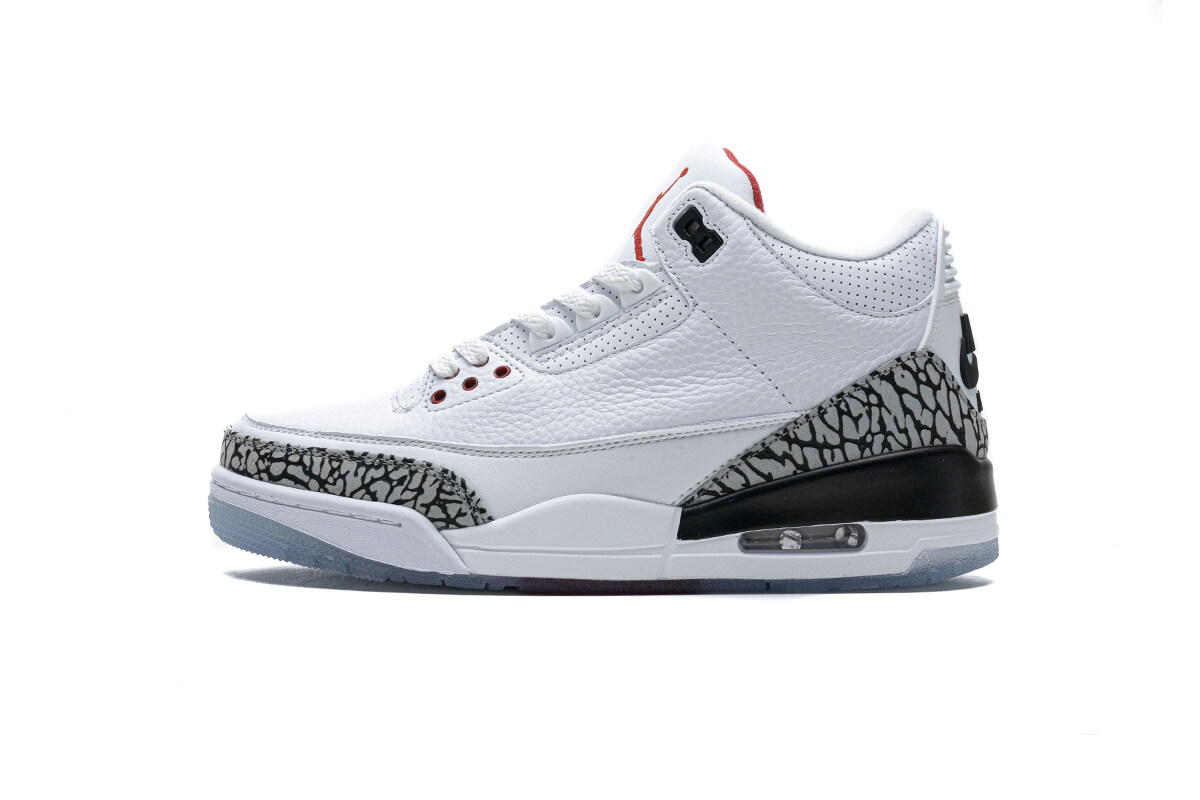 Air Jordan 3 Retro Free Throw Line White Cement 923096-101