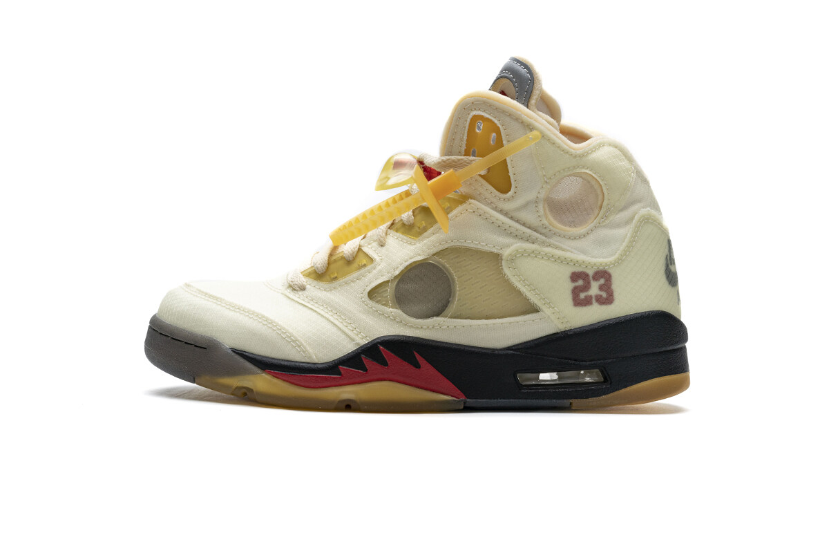 Air Jordan 5 Retro OFF-WHITE Sail DH8565-100