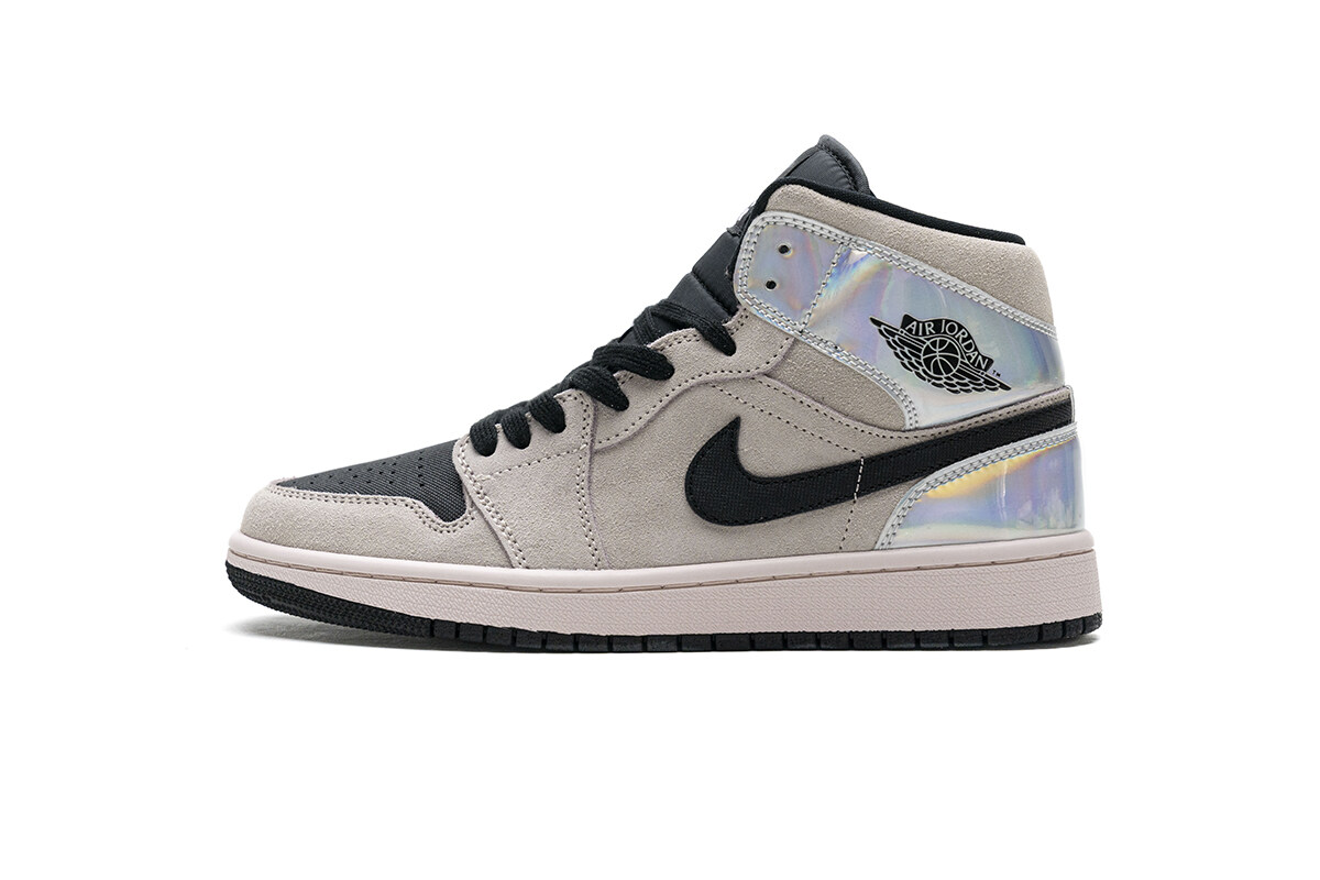 Air Jordan 1 Mid Dirty Powder Iridescent (W) BQ6472-602