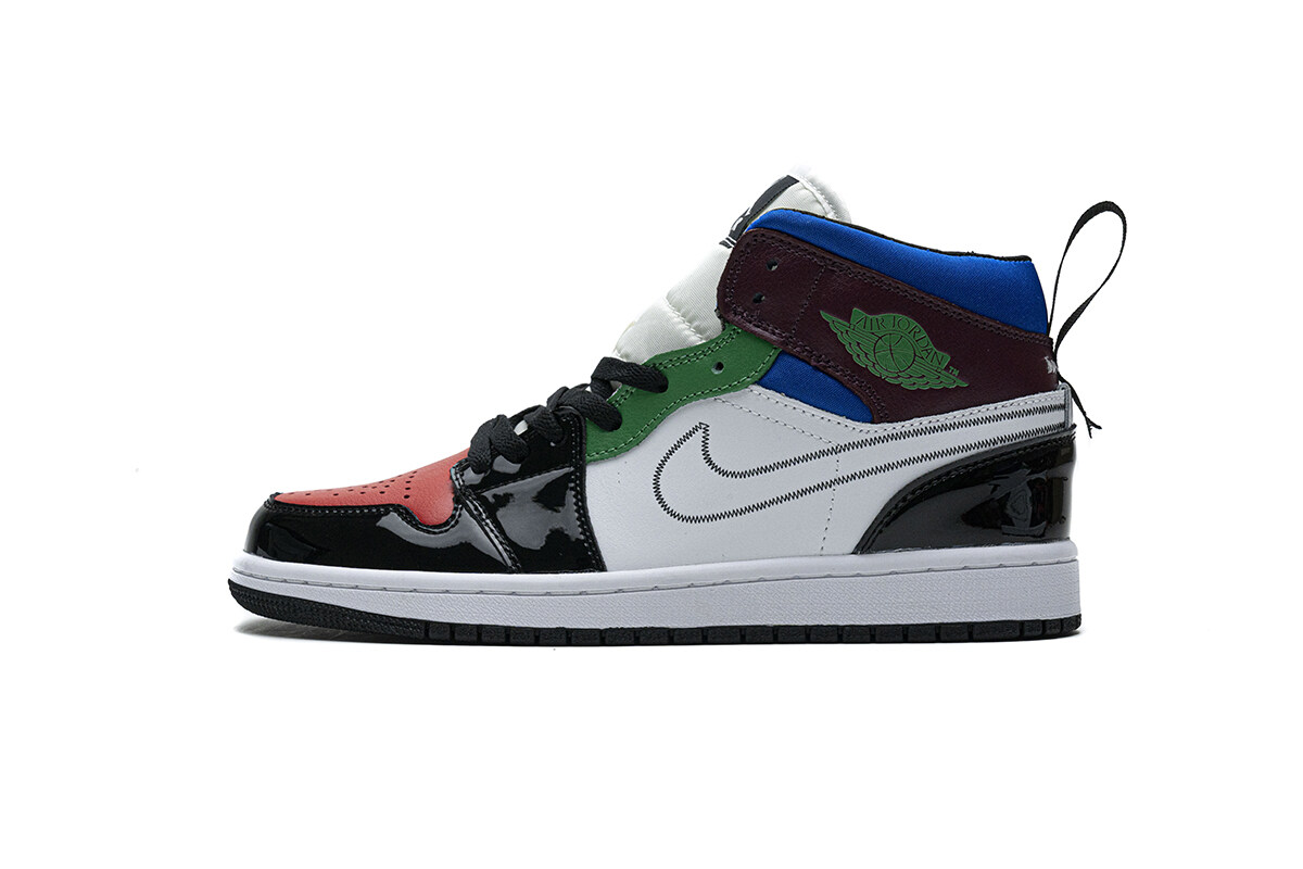 Air Jordan 1 Mid SE Multi-Color (W) CW1140-100,Air Jordan : Sneakers Online - Buy Sneakers for Men & Women, Sneakers Online - Buy Sneakers for Men & Women