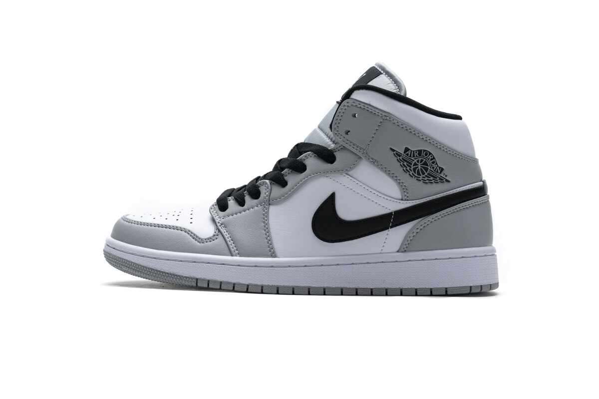 Air Jordan 1 Mid Light Smoke Grey 554724-092