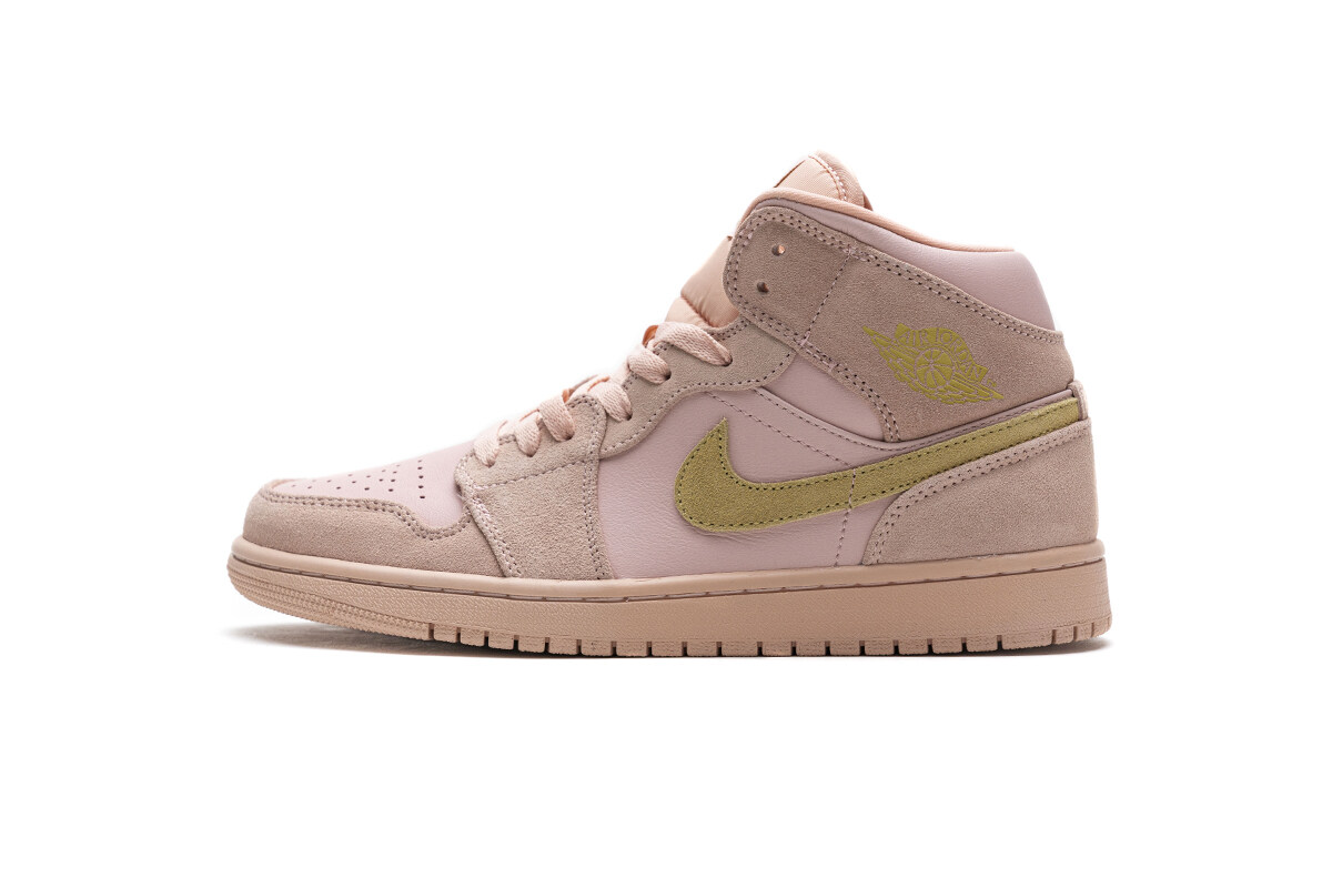 Air Jordan 1 Mid Coral Gold 852542-600