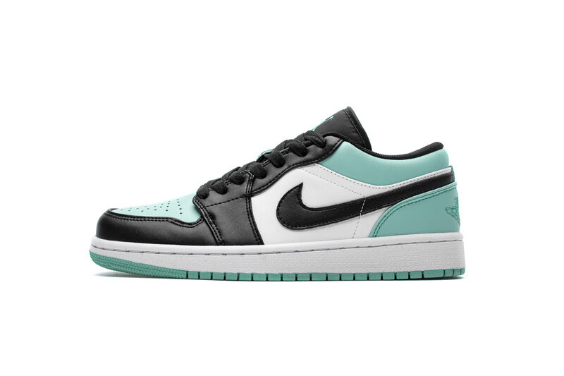 Air Jordan 1 Low Emerald Toe 553558-117