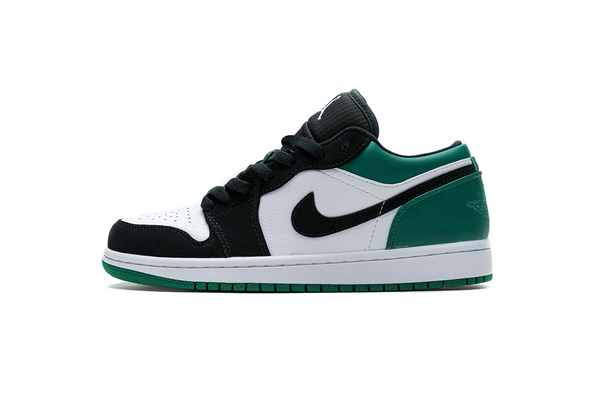 Air Jordan 1 Low White Black Mystic Green 553558-113