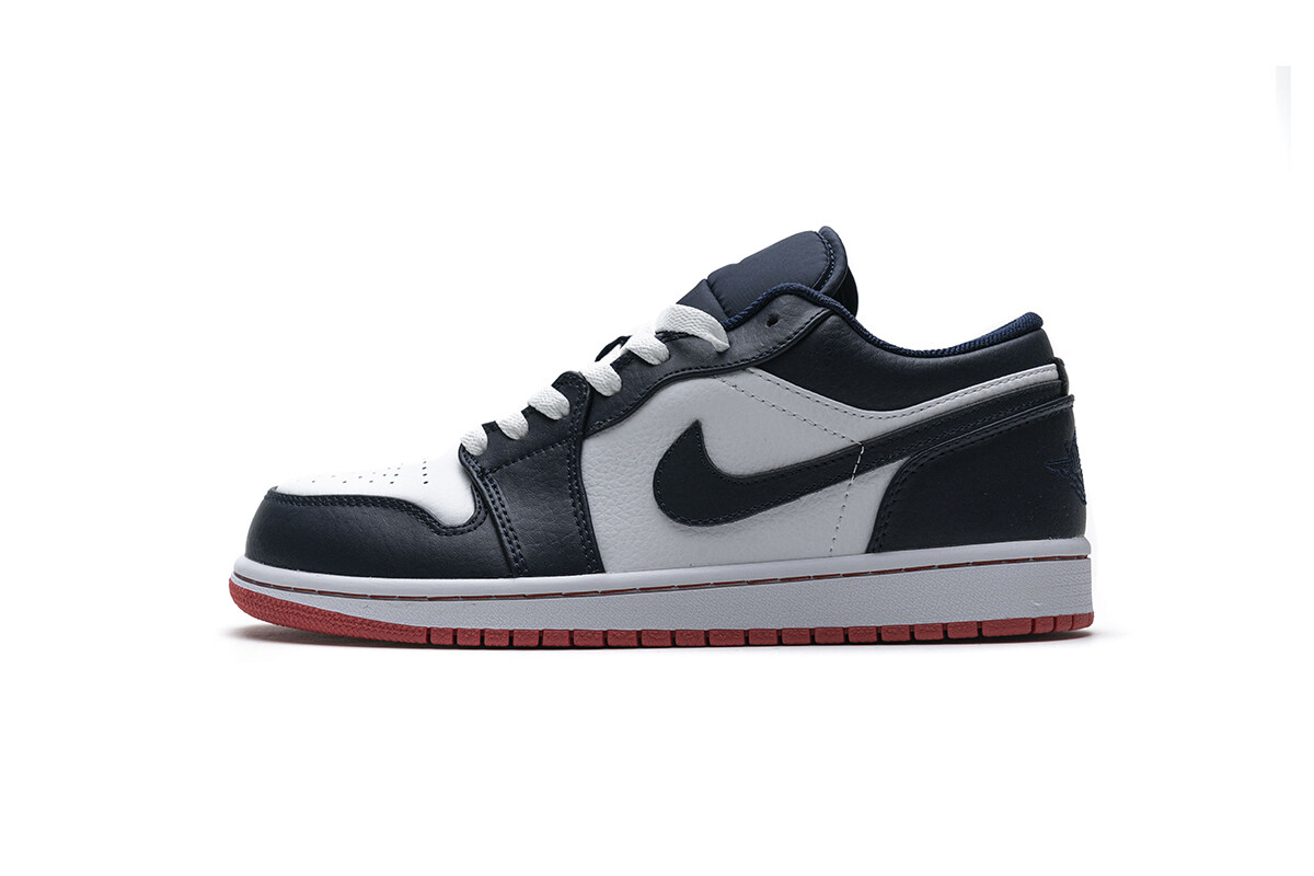 Air Jordan 1 Low Obsidian Ember Glow 553558-481