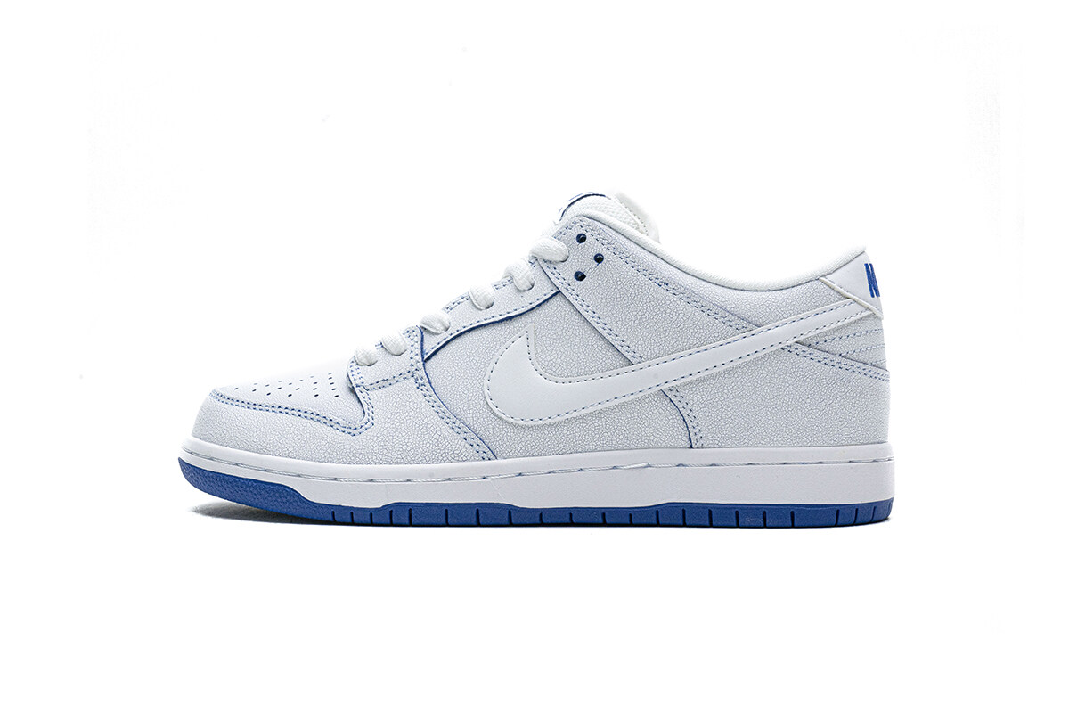 Nike SB Dunk Low Premium White Game Royal CJ6884-100