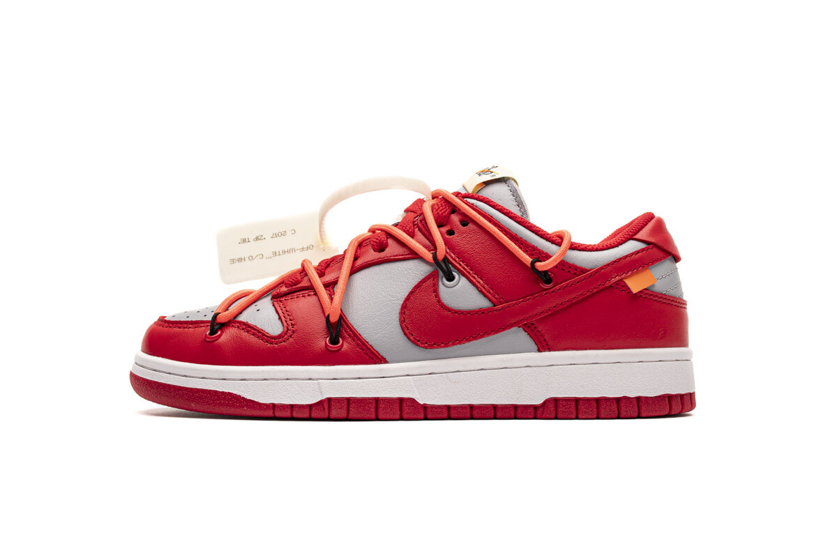 Nike Dunk Low Off-White University Red CT0856-600