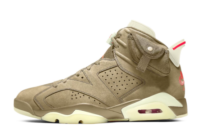 Air Jordan 6 Retro Travis Scott British Khaki DH0690-200