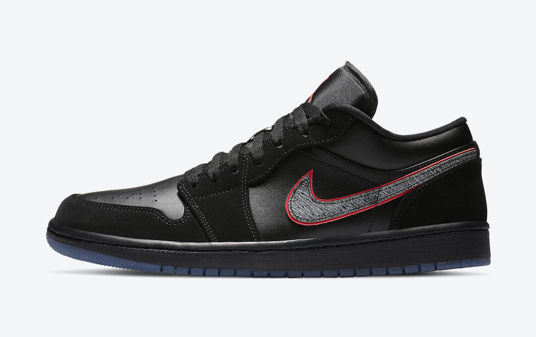 Air Jordan 1 Low Black Red Orbit CK3022-006