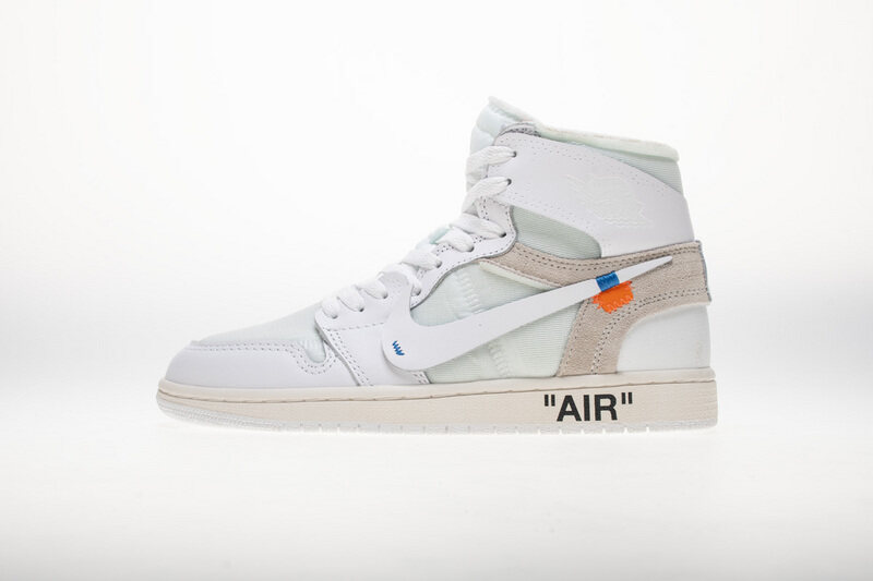 LJR-Air Jordan 1 Retro High Off-White White AQ0818-100