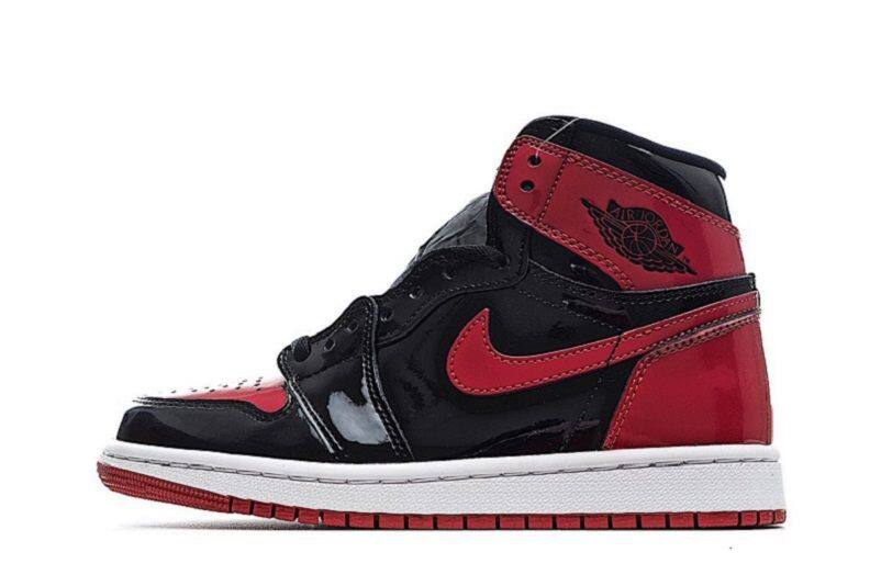 Air Jordan 1 High OG Bred Patent 555088-063