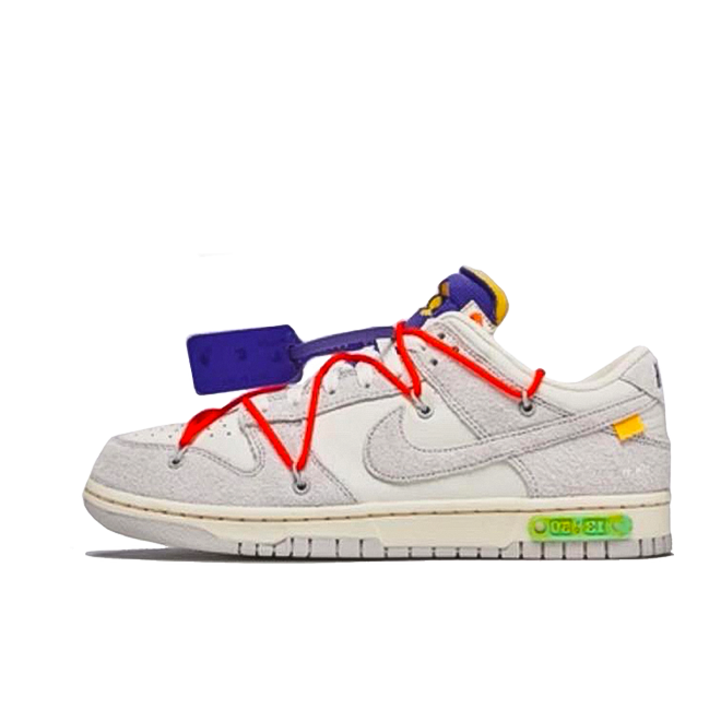 OFF WHITE x Nike Dunk SB Low The 50 NO.13 DJ0950-110