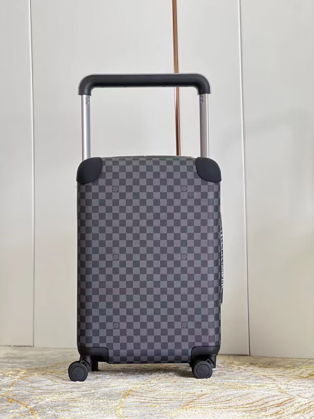 Louis Vuitton Rolling Luggage Travel Duffle Bag Suitcase