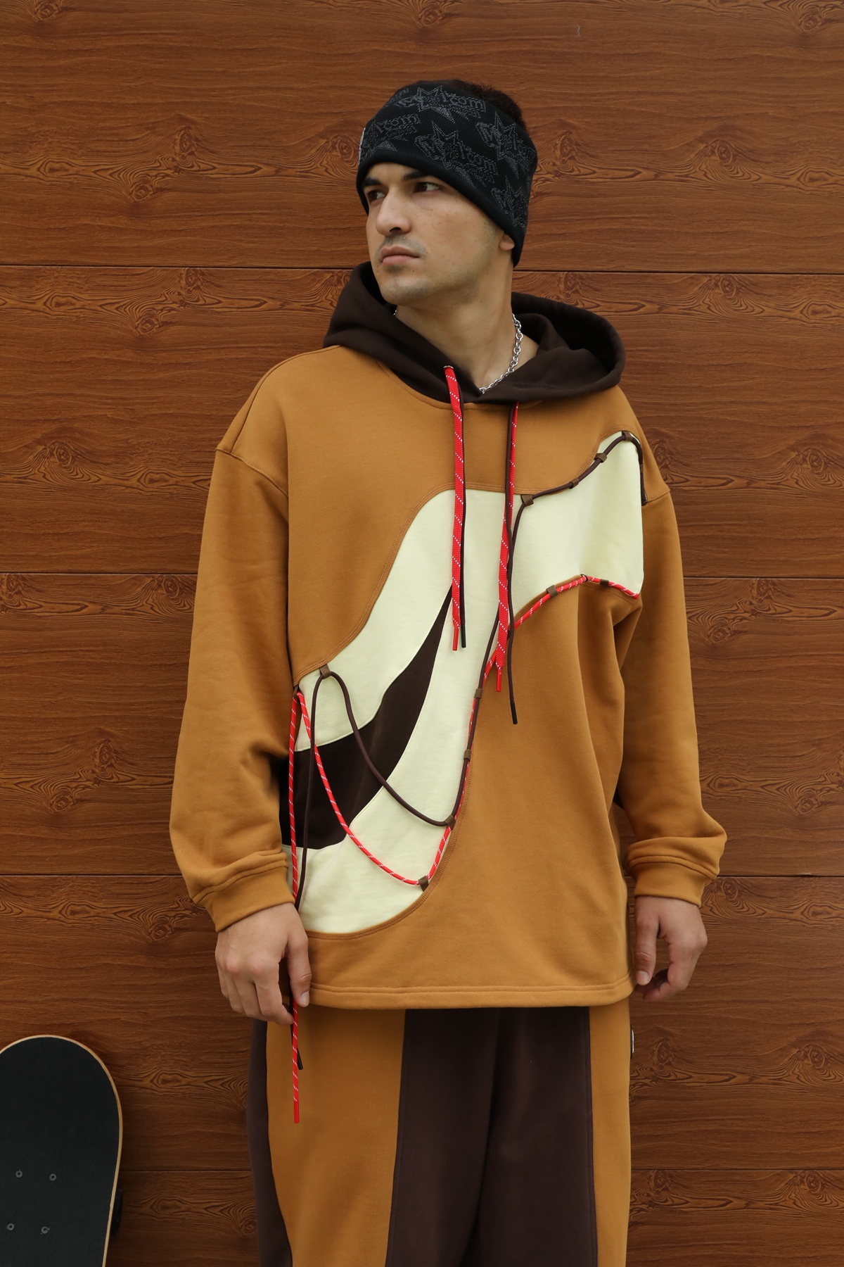 Neodelusion Full Sleeve Comfortable Pullover Hoodies Yellow Mocha