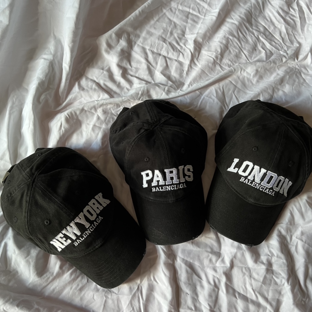 Balenciaga Mens Cities Paris Cap