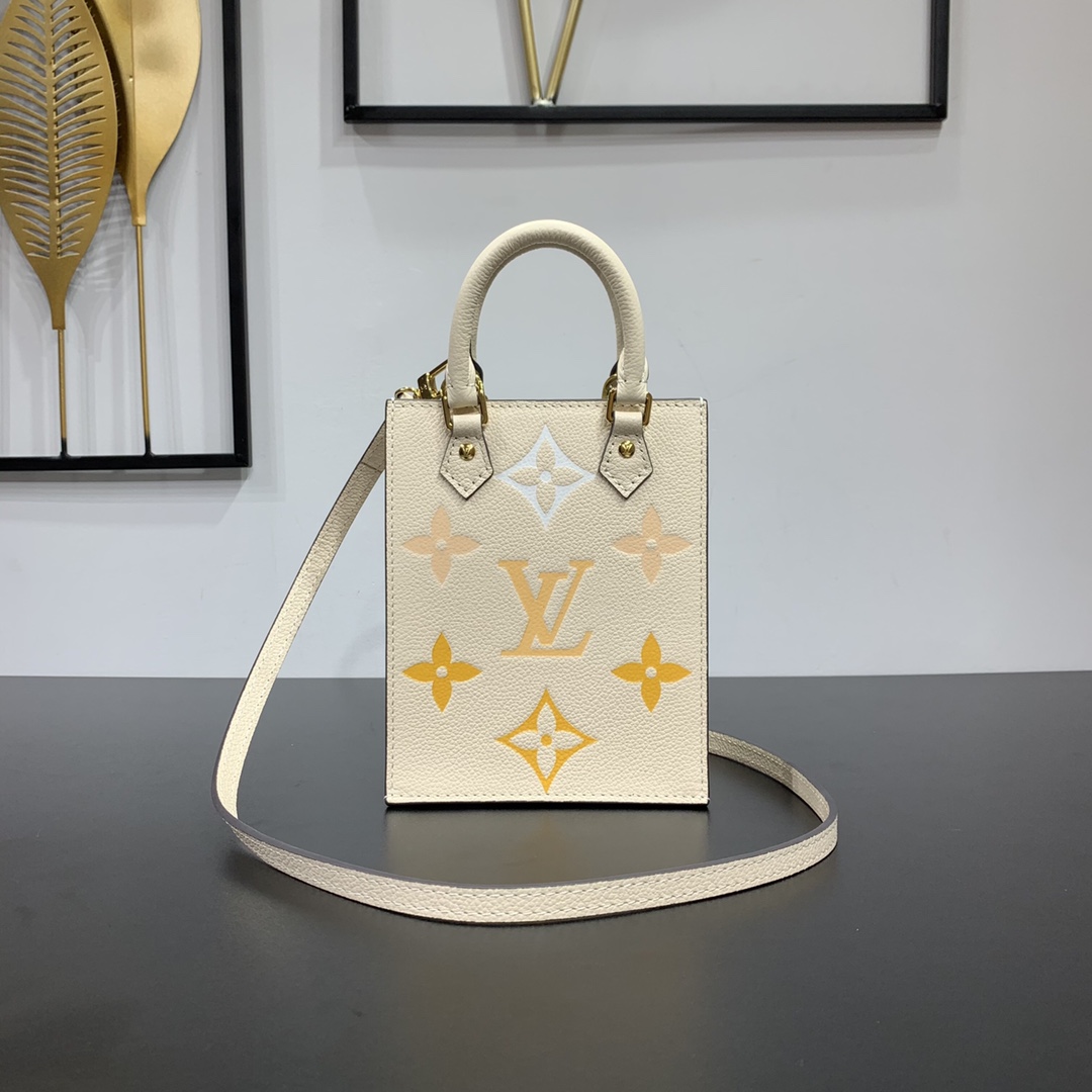 Louis Vuitton Petit Sac Plat yellow