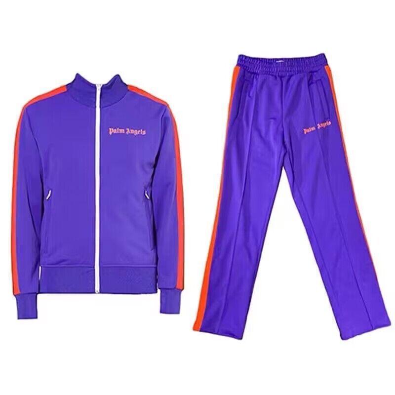 Palm Angels Track Jacket Purple Red