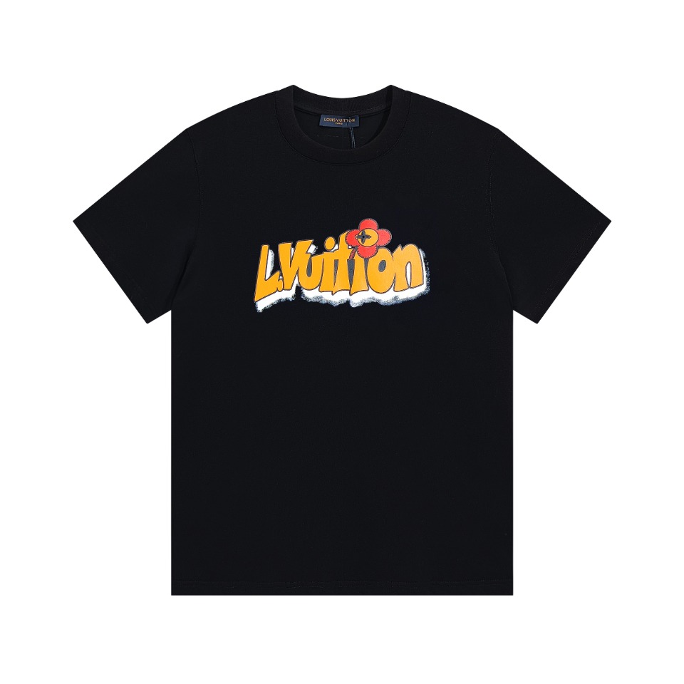 Louis Vuitton L.Vuitton Logo Embroidered T-shirt Black,Bags&Apparel : Sneakers Online - Buy Sneakers for Men & Women, Sneakers Online - Buy Sneakers for Men & Women