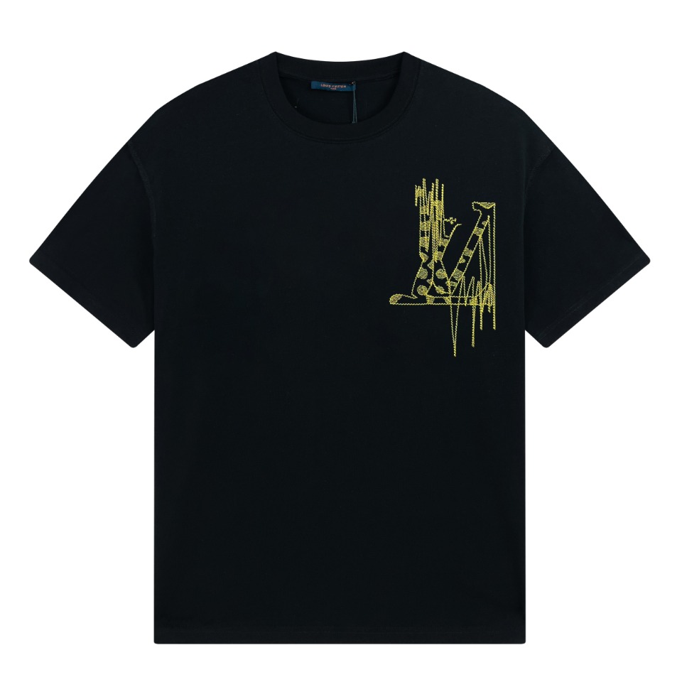 Louis Vuitton Frequency Graphic T-shirt Black