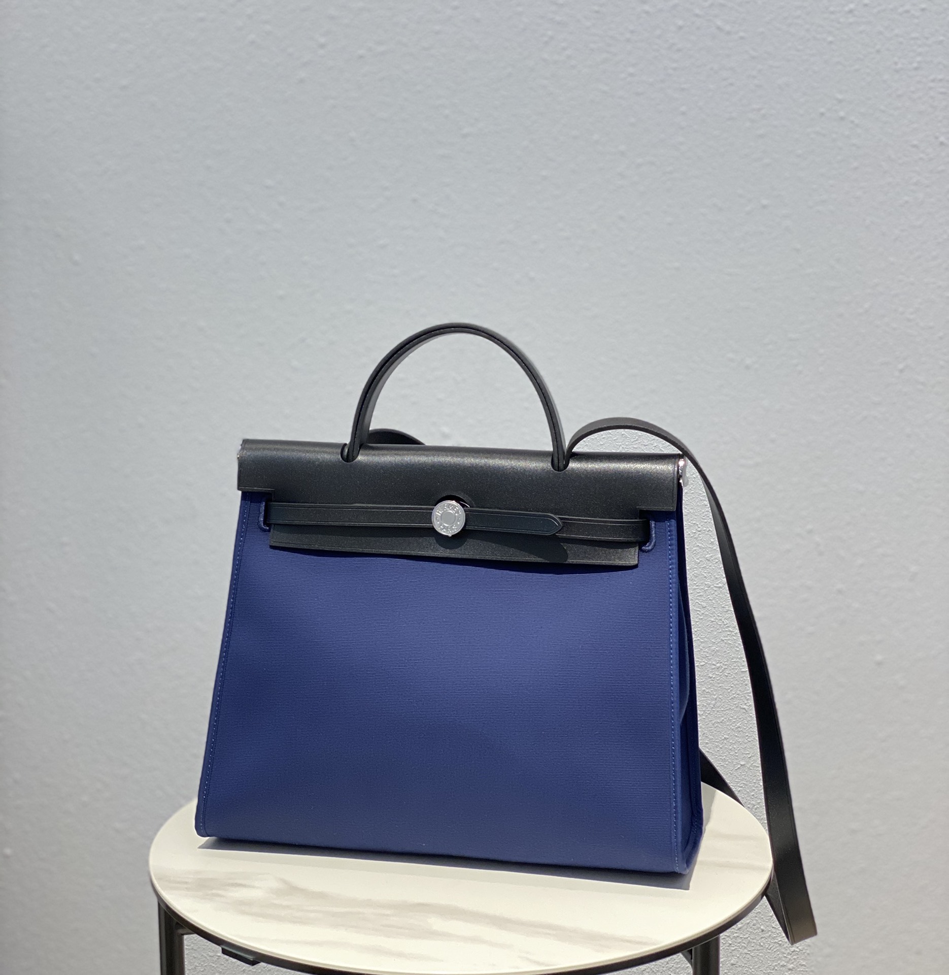 Hermes Herbag 31 Royal Blue