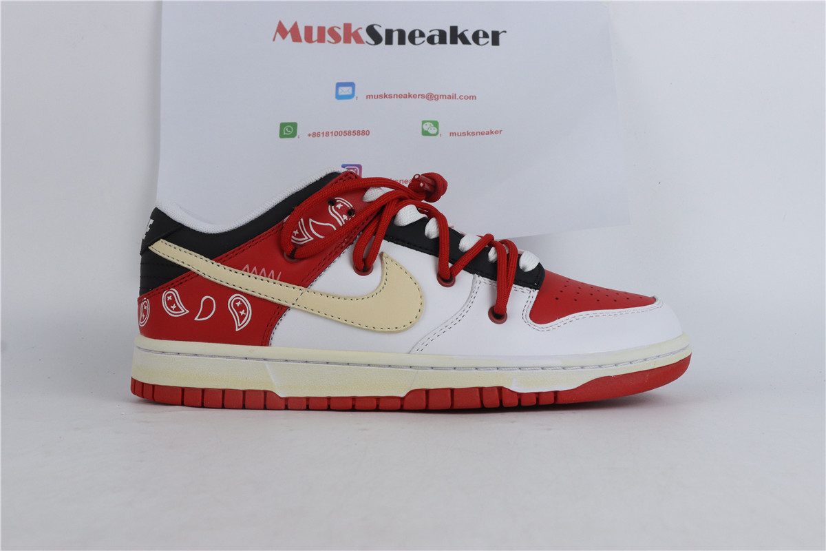 Nike Dunk Low University Red(Customized）