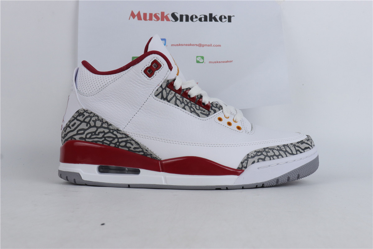 Air Jordan 3 Retro Cardinal Red