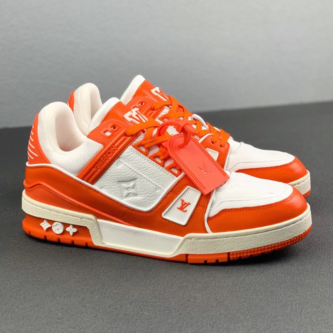 Louis Vuitton LV Trainer Orange