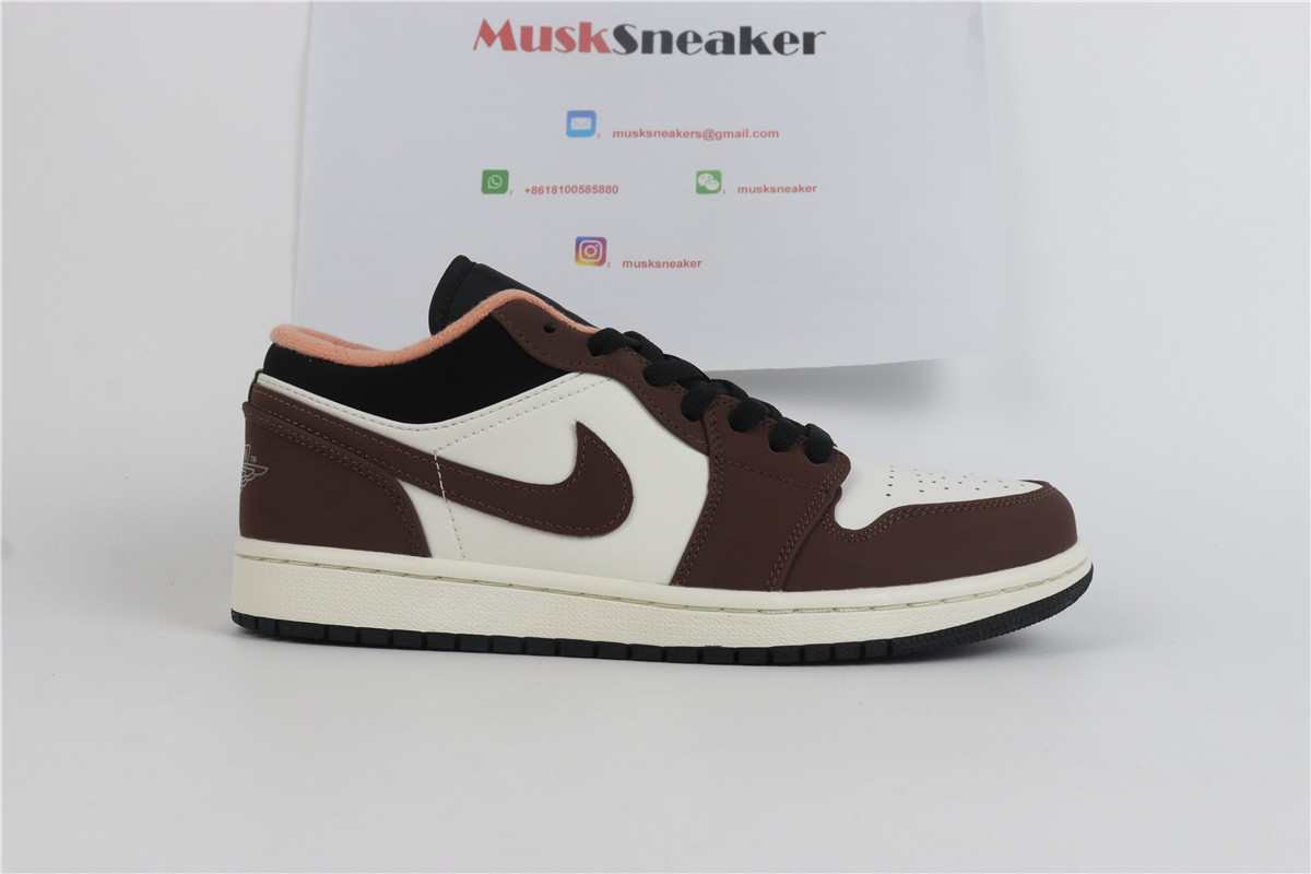 Air Jordan 1 Low Light Chocolate