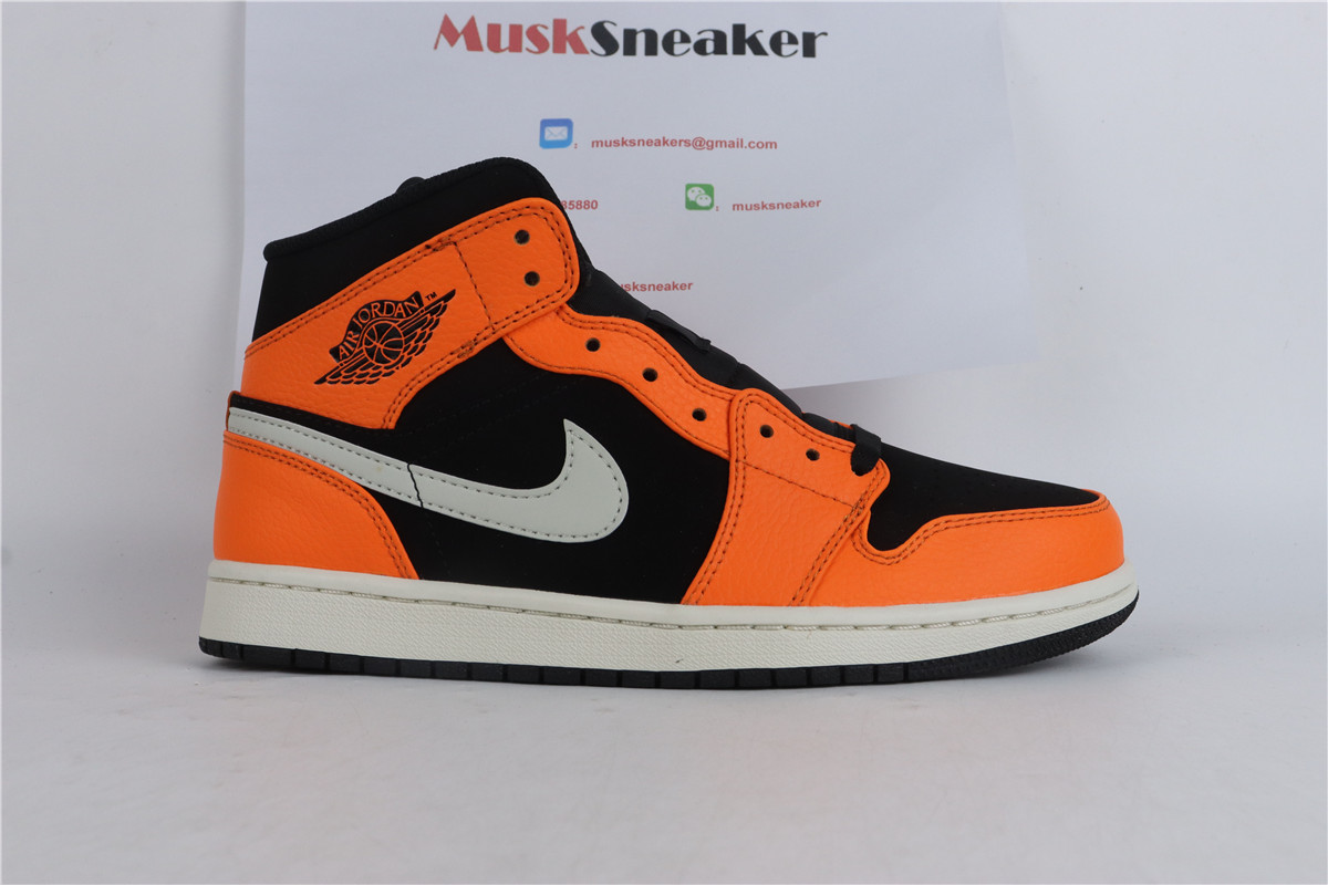 Air Jordan 1 Mid Black Cone