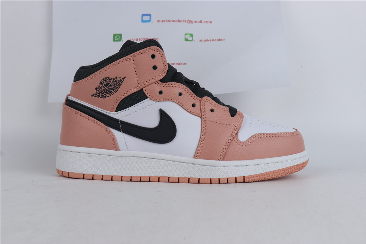 Air Jordan 1 Mid Pink Quartz