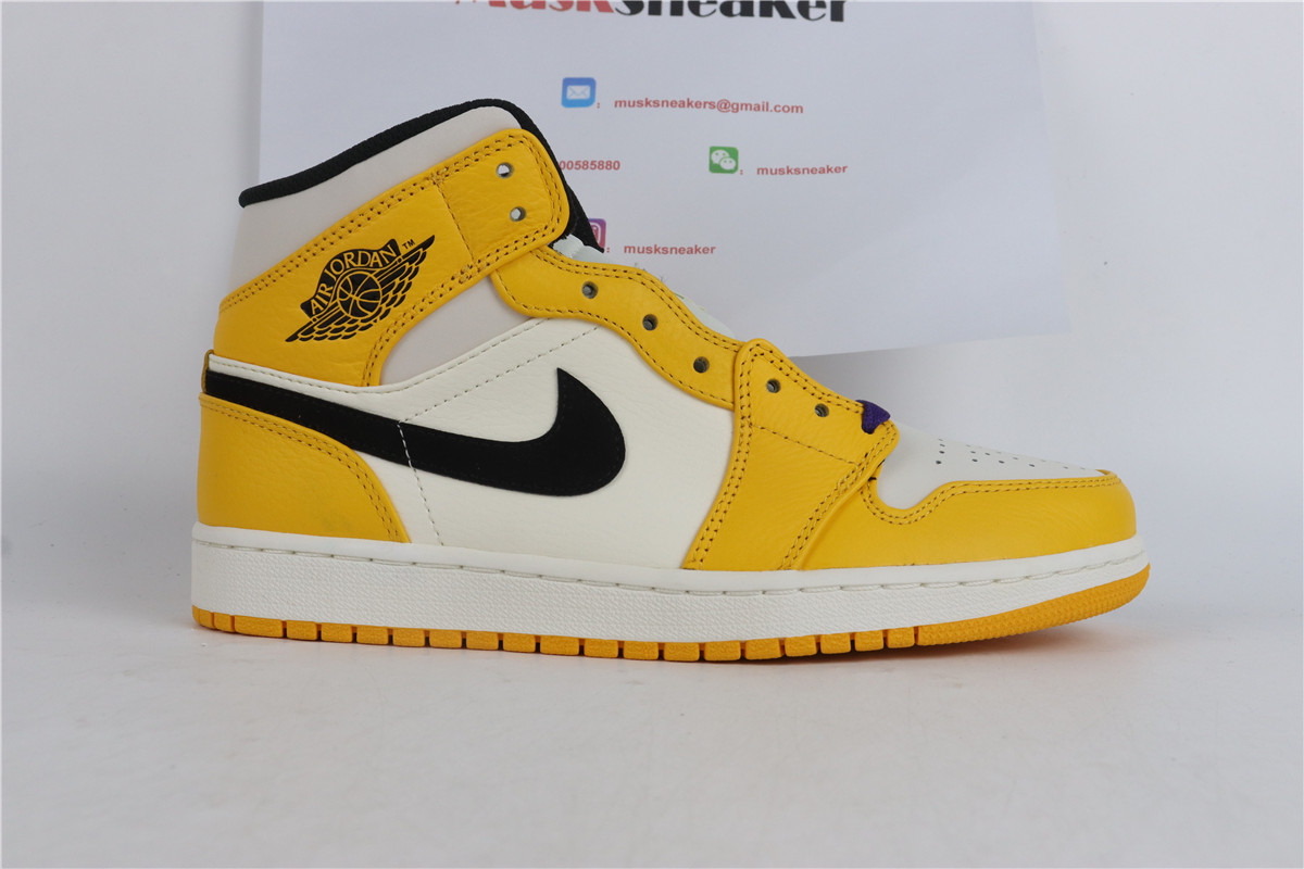 Air Jordan 1 Mid SE Lakers