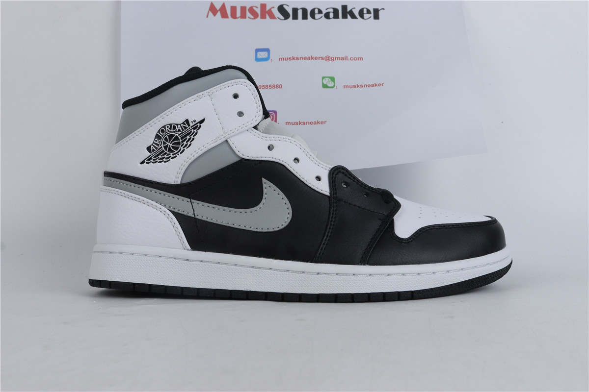 Air Jordan 1 Mid White Shadow