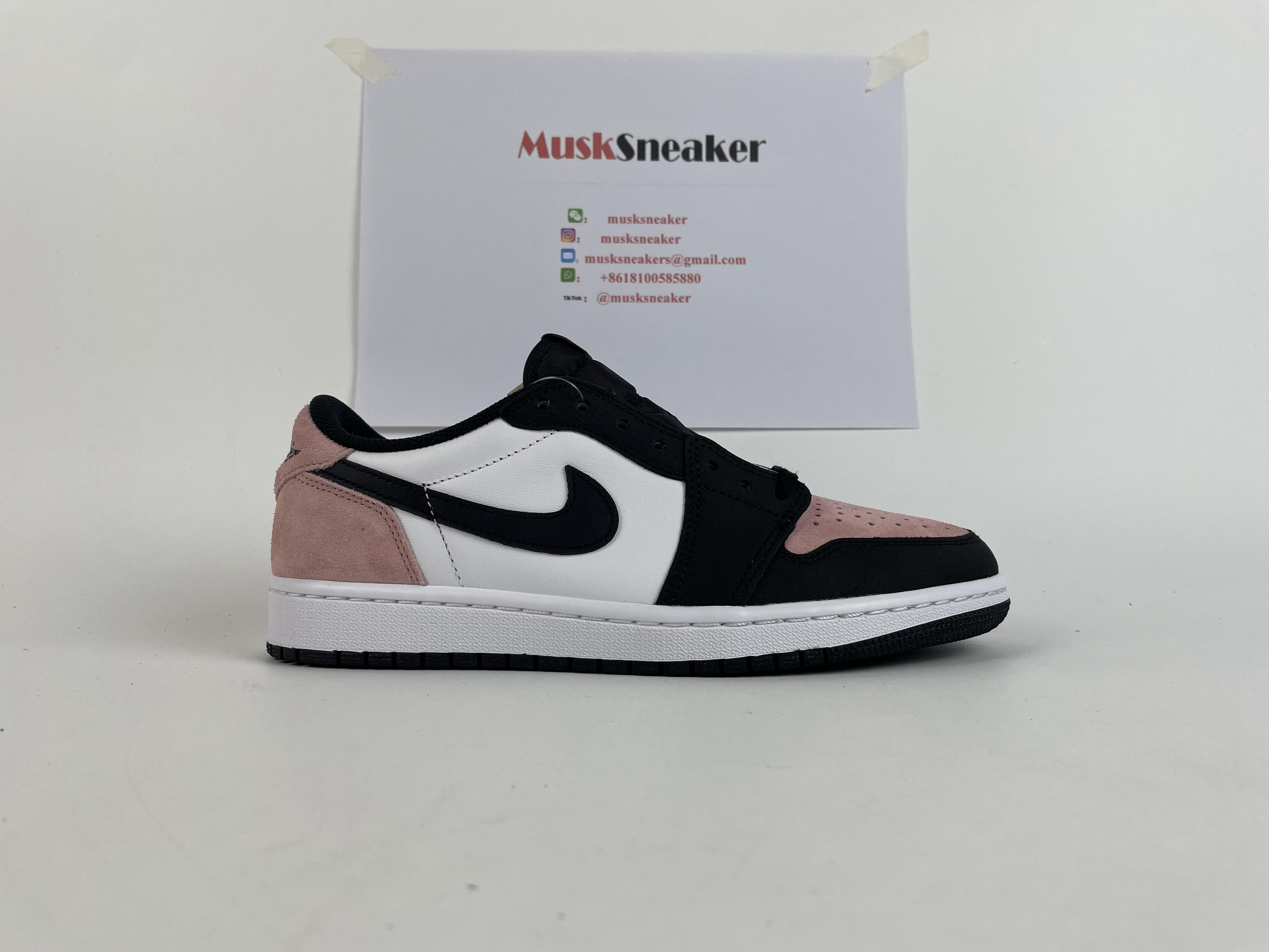 Air Jordan 1 Low OG Bleached Coral