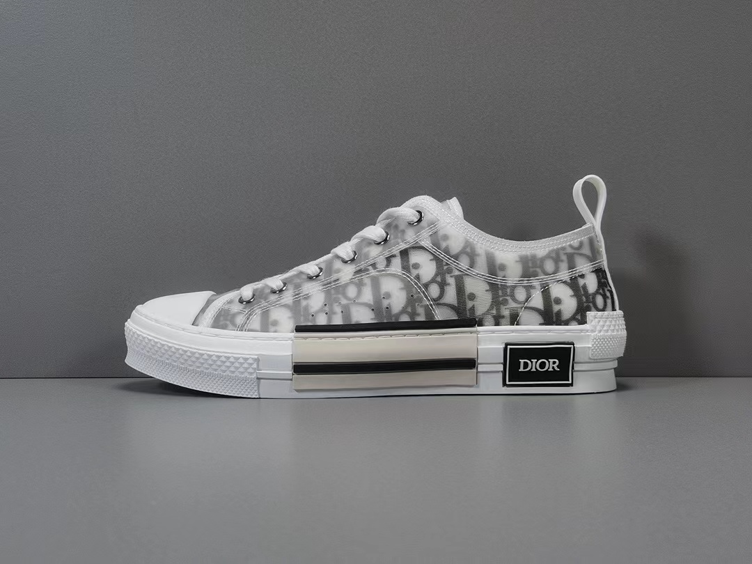 Dior B23 Low Top Logo Oblique