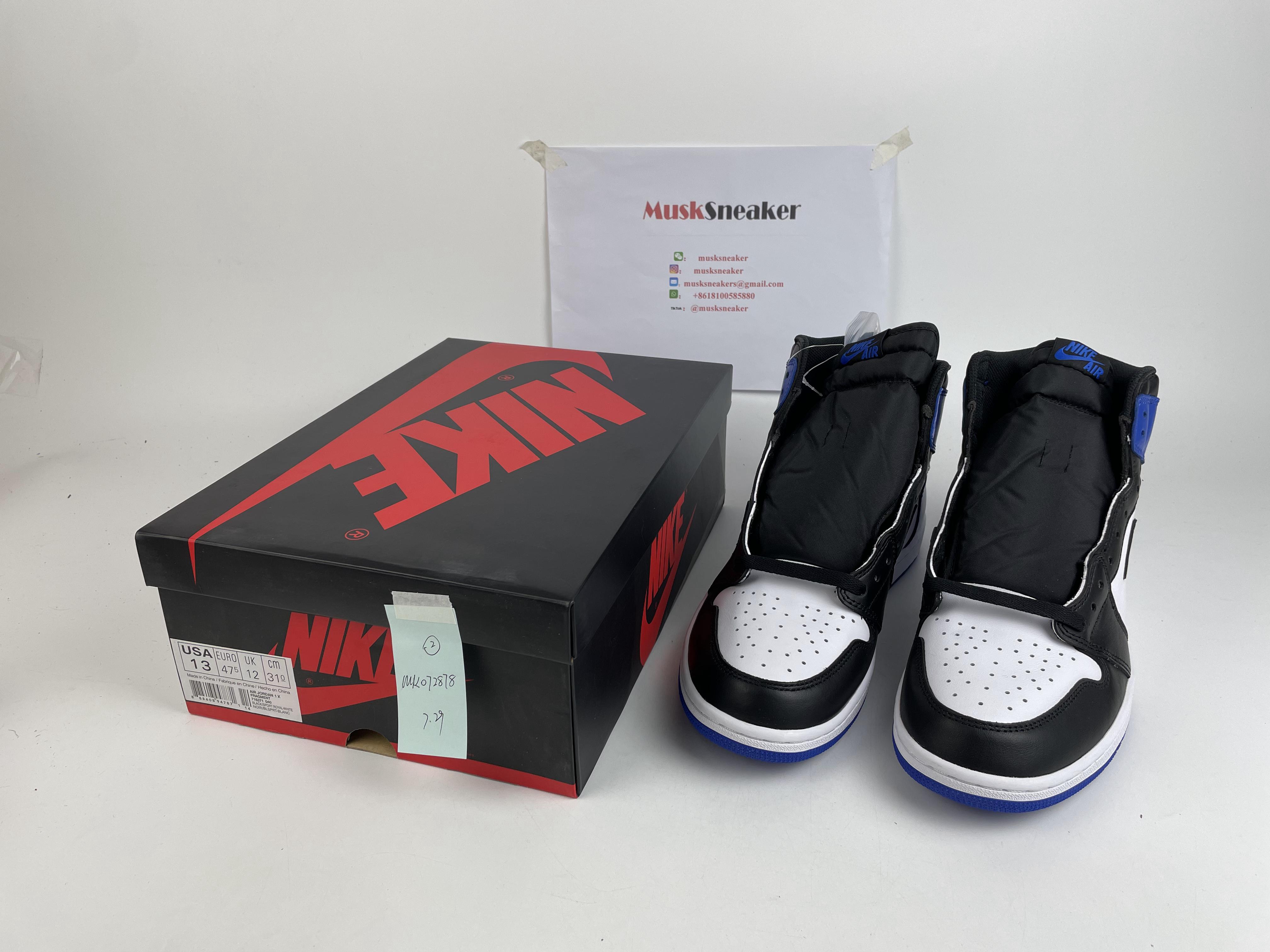 Fragment X Air Jordan 1 High OG