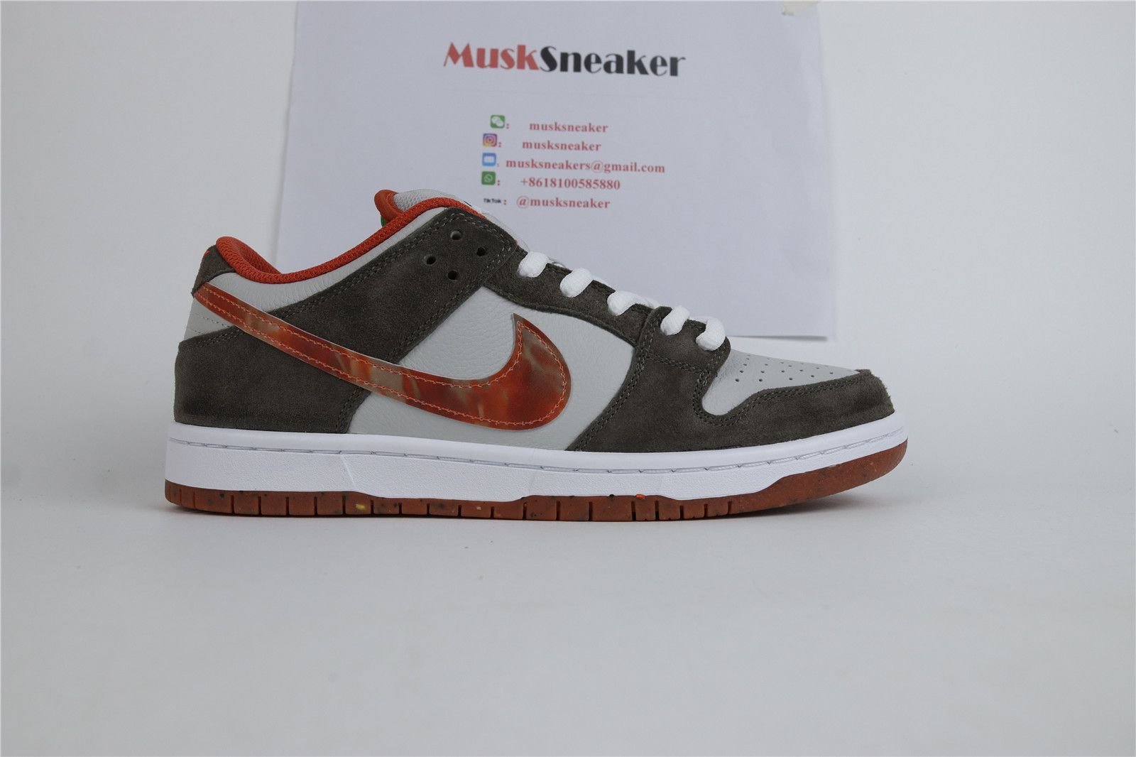 Crushed D.C. x Nike SB Dunk Low