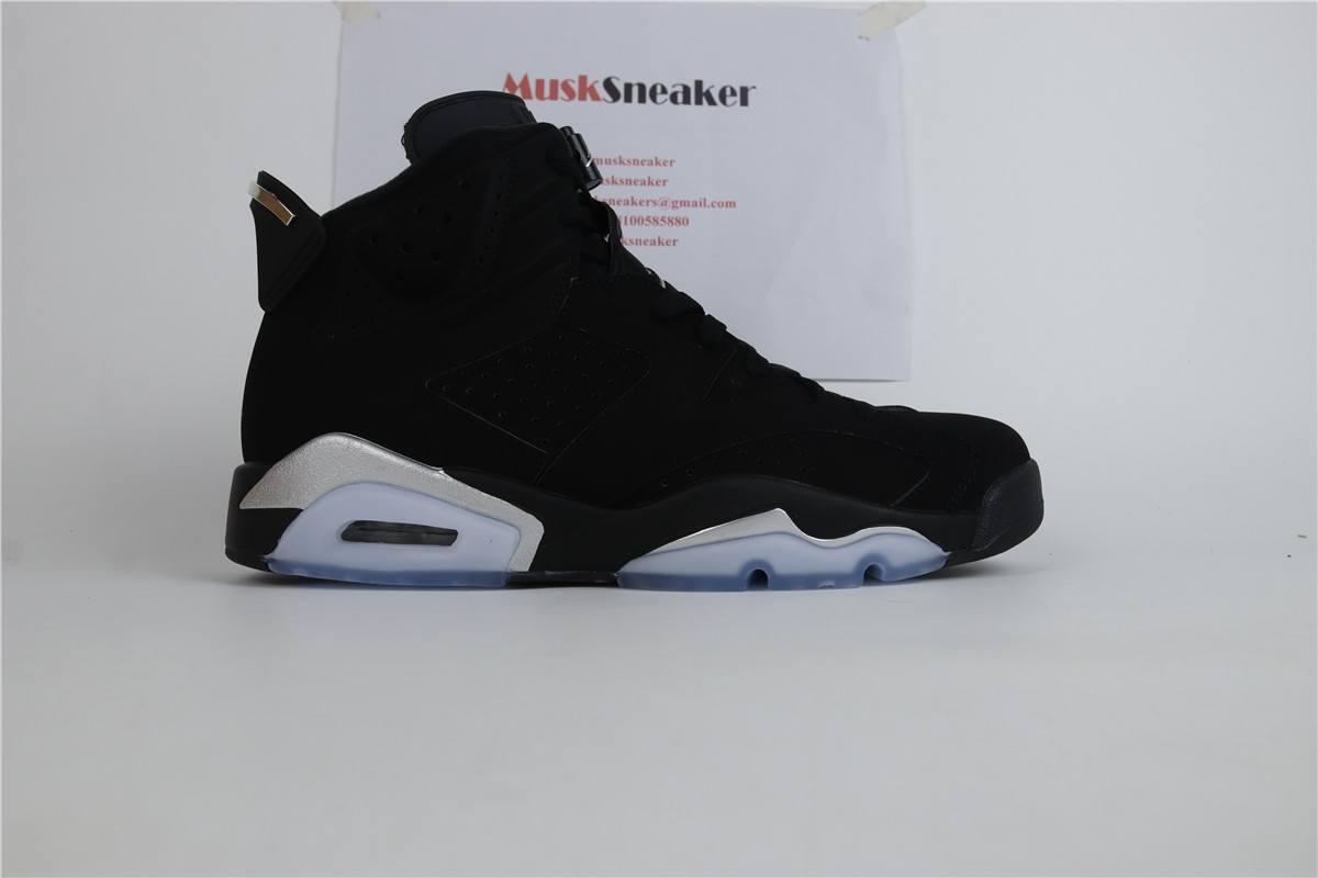 Air Jordan 6 Metallic Silver