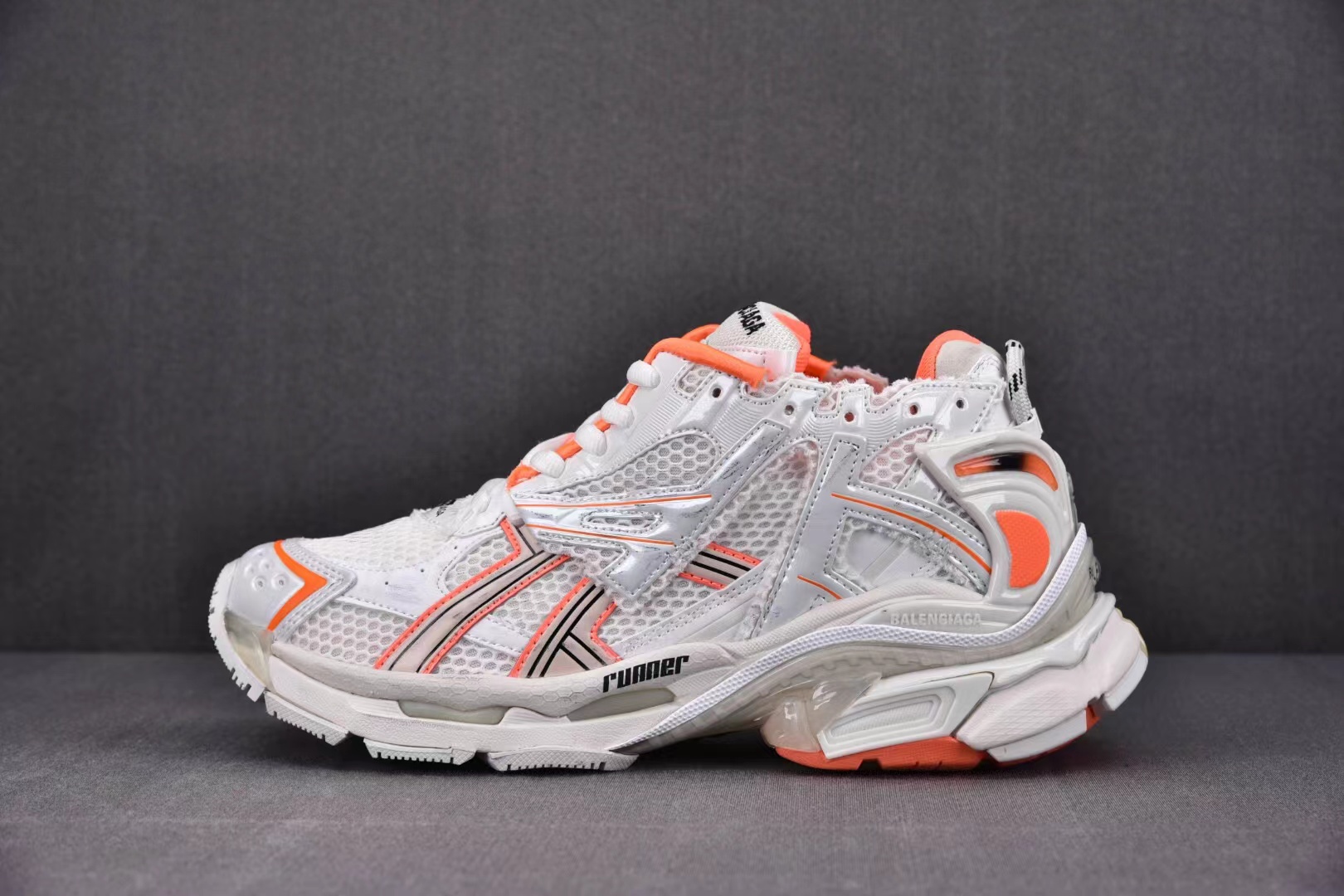 Balenciaga Runner White Orange