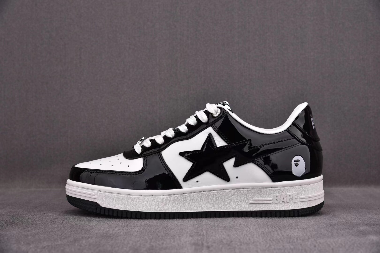 A Bathing Ape Bape Sta Low Black