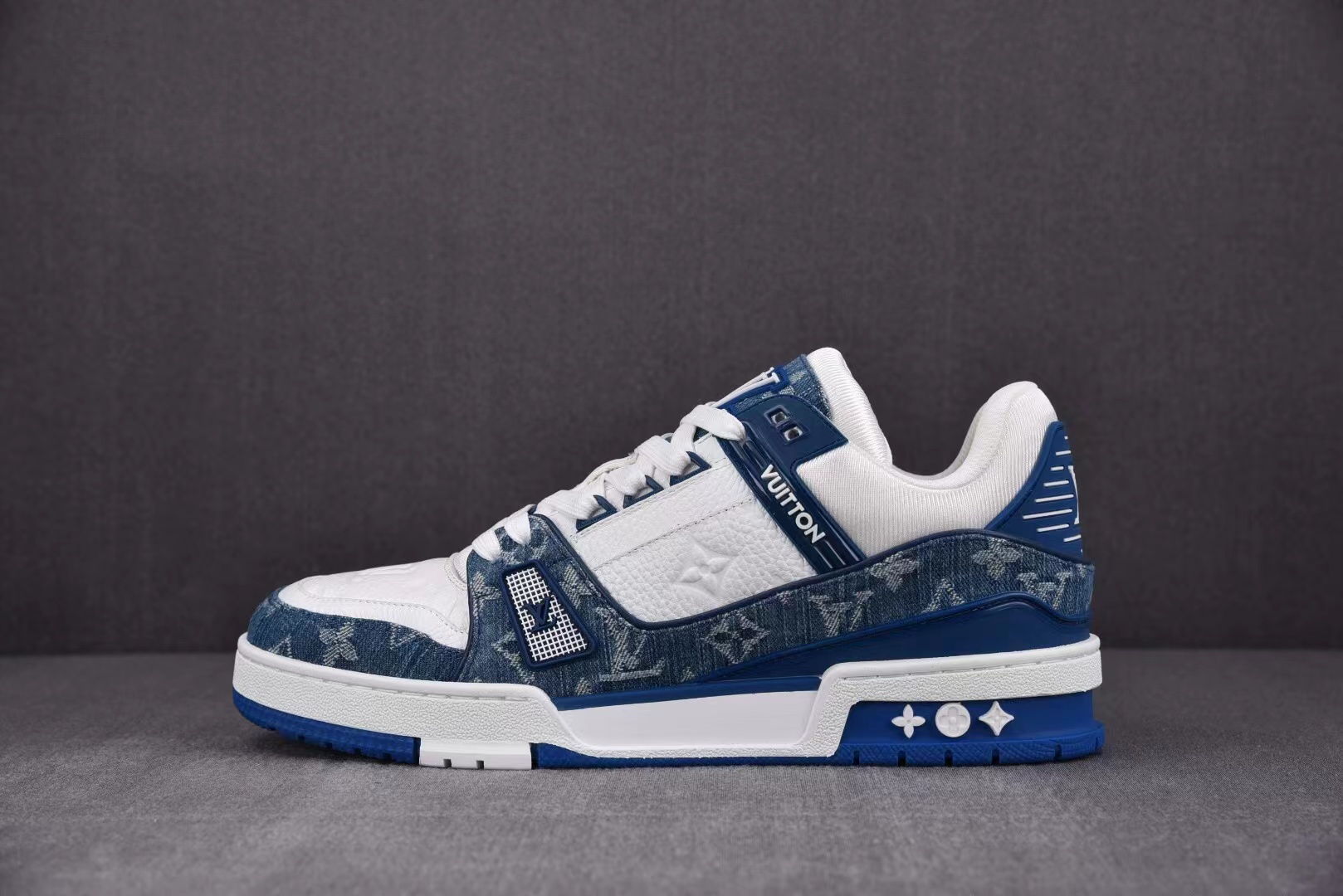 LV Trainer Monogram Denim White Blue,Specials : Sneakers Online - Buy Sneakers for Men & Women, Sneakers Online - Buy Sneakers for Men & Women