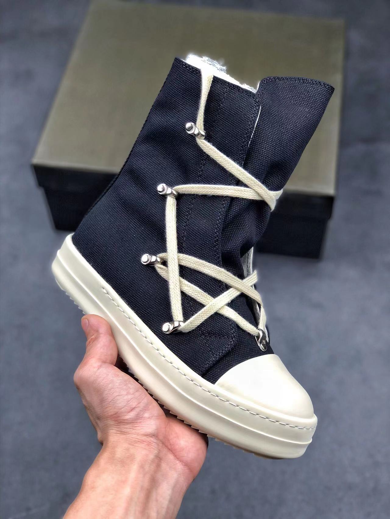 Rick Owens DRKSHDW Strobe Hexa Black