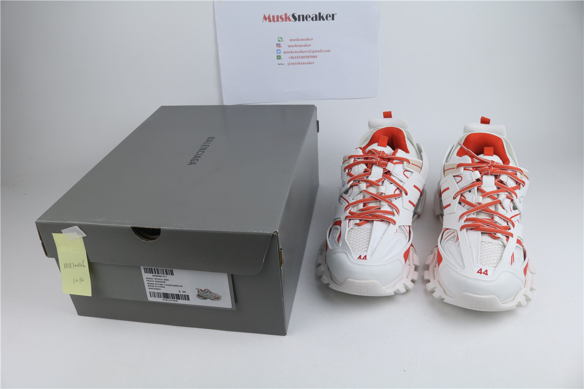 Balenciaga Track White Red