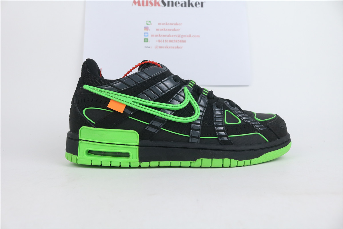 Nike Air Rubber Dunk Off-White Green Strike