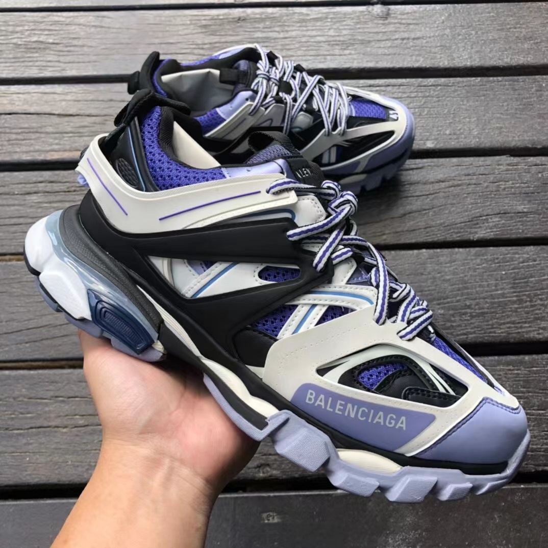 Balenciaga Track Purple White Grey