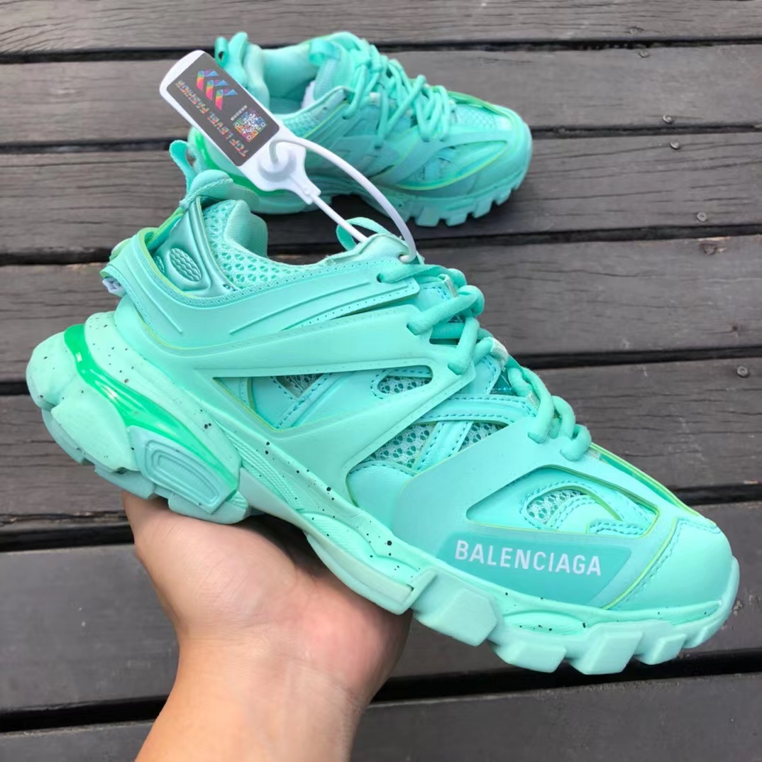 Balenciaga Track Recycled Green