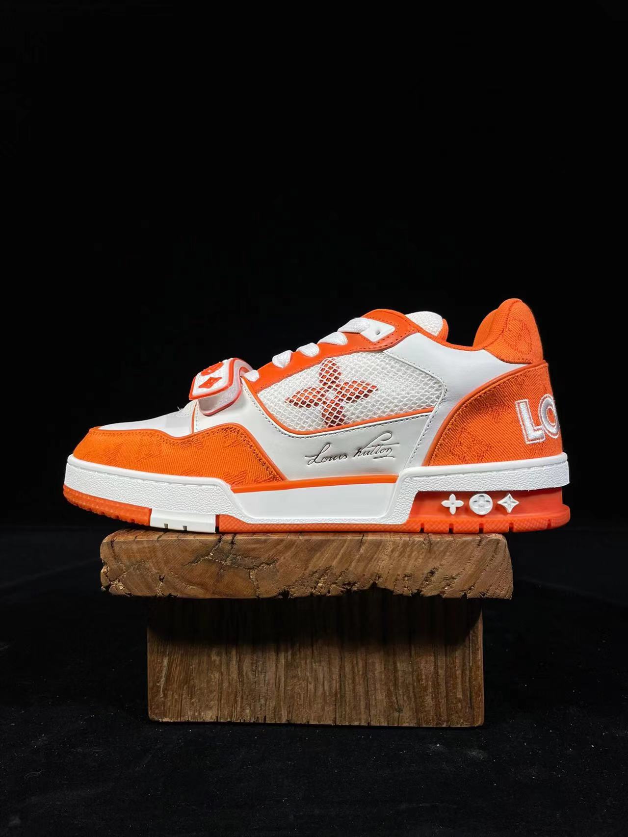 Louis Vuitton Trainer Monogram Denim Orange,Louis Vuitton : Sneakers Online - Buy Sneakers for Men & Women, Sneakers Online - Buy Sneakers for Men & Women